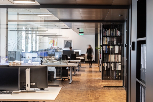 Dronningens gate 13 - Transformasjon: Fabel Arkitekters kontor (Foto F. Neumann)