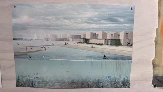 Arkitektenes tegninger 2025: Kunst og veldedighet i samme utstilling