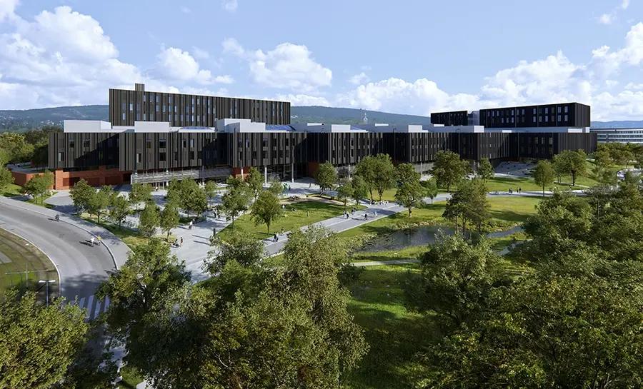 Livsvitenskapbygget på Blindern, Universitetet i Oslo.