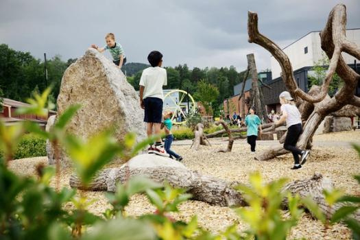 Risenga naturlekeplass i Asker. Foto Anna-Julia Granberg