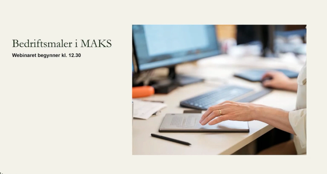 MAKS for MAKS-administrator - webinar