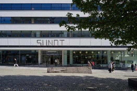 Varemagasinet Sundt. Underleverandør til B+B