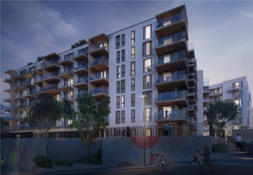 Nye boliger i Sandakerveien