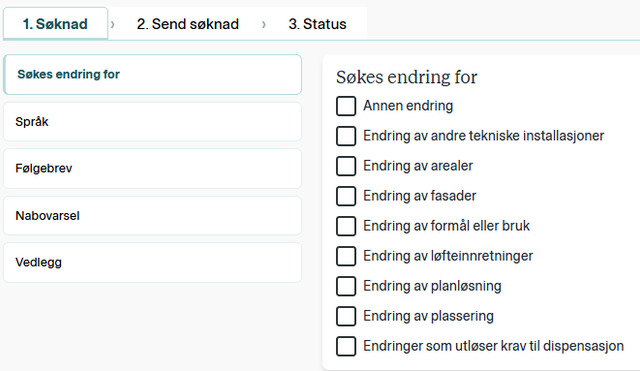 Alle søknadstyper er nå tilgjengelige i forbindelse med overgangen til Altinn 3.