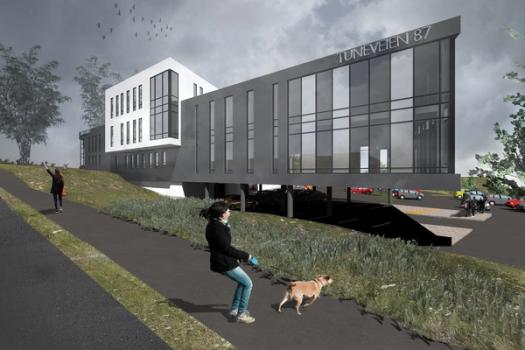 Kontorbygg i Tuneveien i Sarpsborg