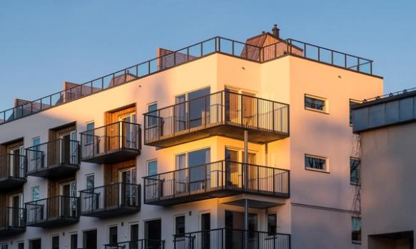 Fagerborggata. Påbygg på eksisterende boliger. Foto: T.Lauluten