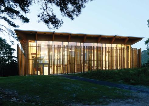 Hegnhuset Utøya Foto: Are Carlsen