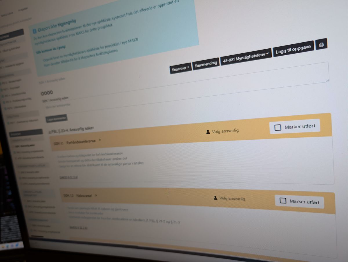 Konvertering av kvalitetsplaner