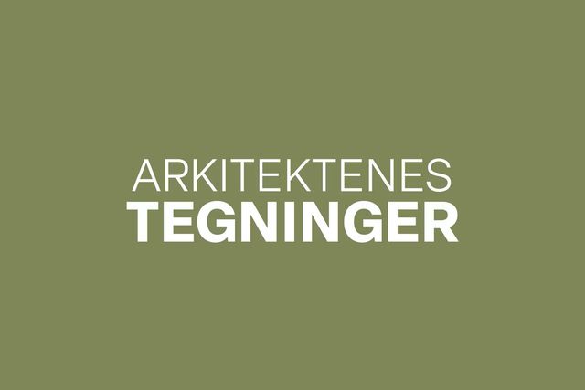 Arkitektenes tegninger 2026