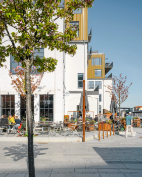 Transformasjon av fabrikk til bolig og kontor, Bergen