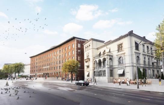 LPO arkitekter: Sommerrogaten/Inkognitogaten: hotell, park og boliger