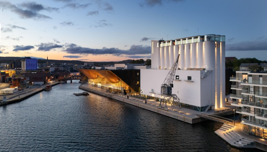 Kunstsilo - Krisitiansands nye landemerke. Foto: Alan Williams