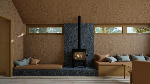 Hytte i Holmsbu_Interiør