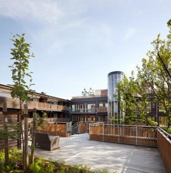 Chr Krohgs gate 39. 1 av 2 takterrasser