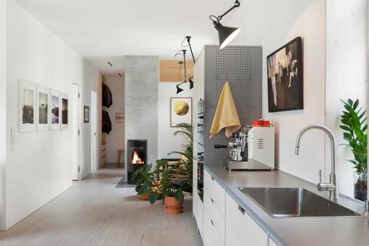 Ny planløsning og totalrenovering av 90 m2 leilighet i klassisk bygård på Frogner i Oslo - 2015.