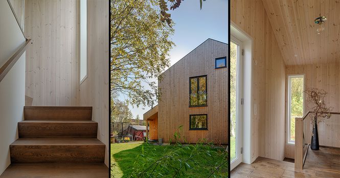 Skogstua enebolig, Trondheim (foto, Synlig AS)