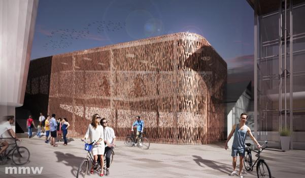 Asker stasjon og Sykkelhotell, ferdigstilles 2016, Asker, ill mmw