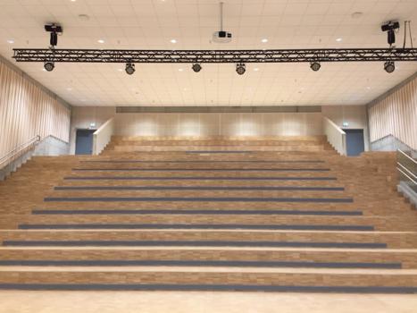 Nye Øyra skule, Amfi 420 elever, 7.400m2, Volda