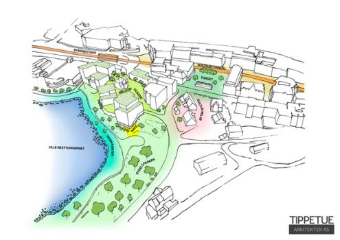 Lille Nesttunvannet for Axer Eiendom as, Bergen