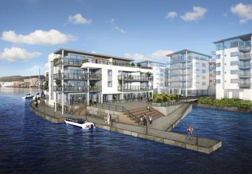 Bratsberg Brygge Øya, Porsgrunn