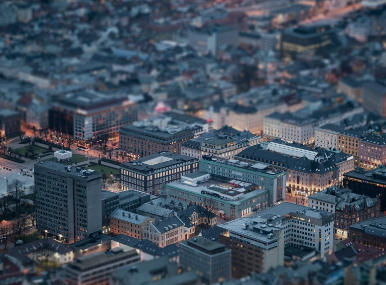 Skjermbilde fra plattformen