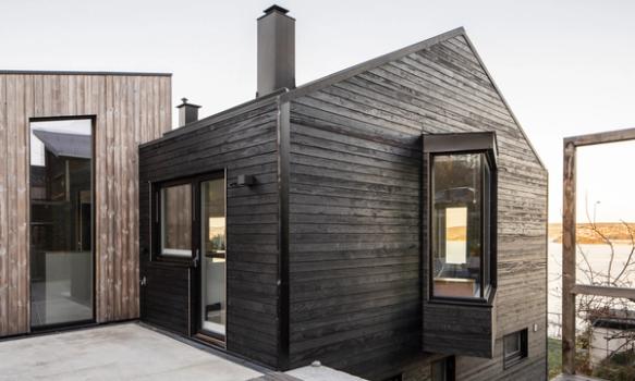 Transformasjon av enebolig på Nesodden. Foto: M. Hegge.