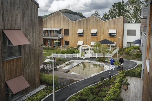 Carpe_Diem demenslandsby i Bærum. Foto Benjamin A. Ward  Nordic Office of Architecture