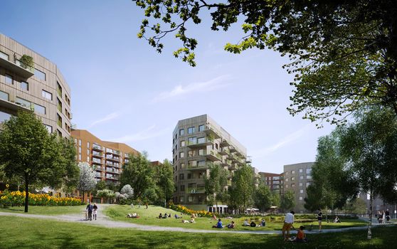 Peter Møllers vei, Løren