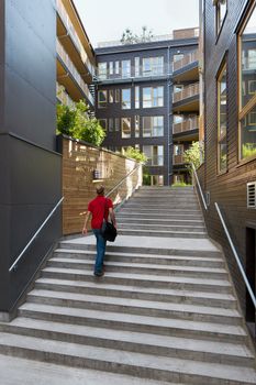 Chr Krohgs gate 39. Mellom to gårdsrom