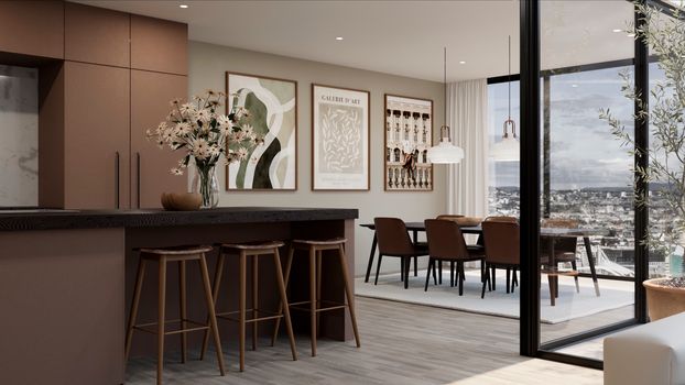 Kjøkken - Interiørdesign - Visualisering