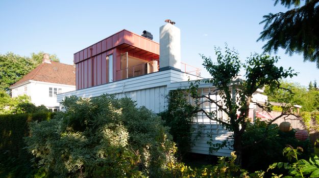 Hasle - påbygg med takterrasse