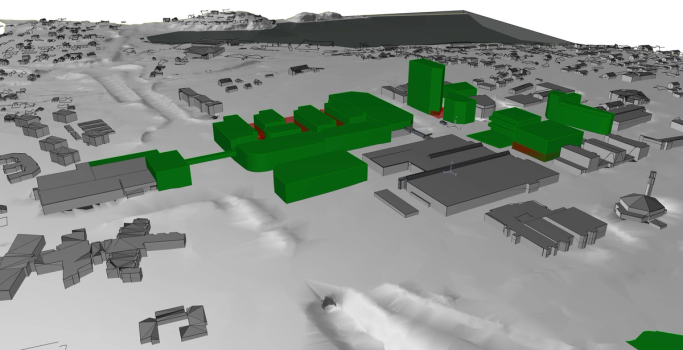 Sentrumsutvikling på Moa