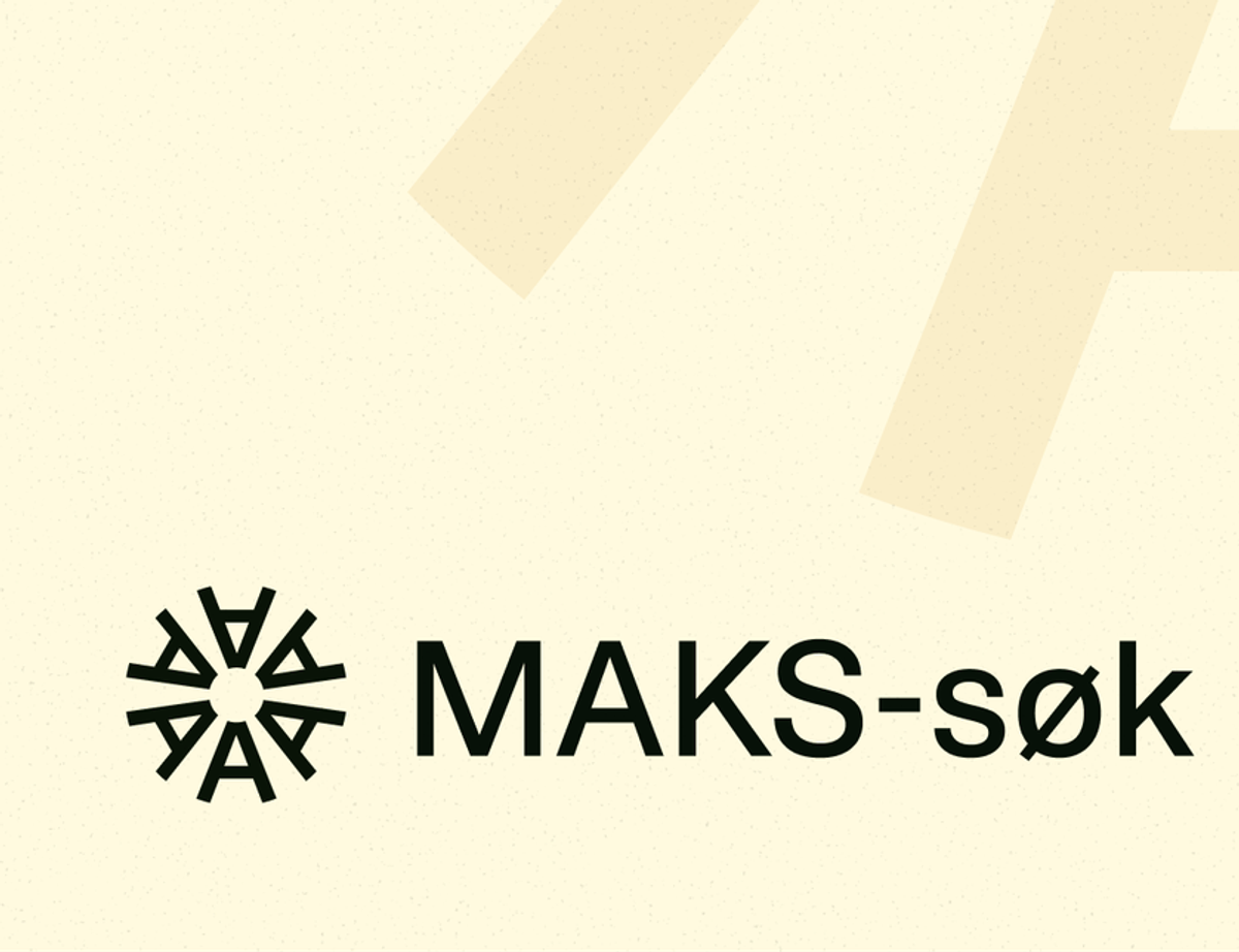 Min MAKS-søk