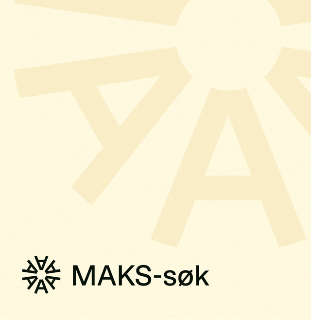 Min MAKS-søk