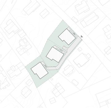 Reguleringsarbeid for tre tomannsboliger i Tromsø - 2021.
