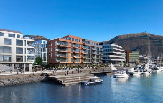 konkurranseutkast Marineholmen - Bergen - for GC Rieber