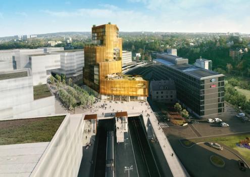 Brynseng Torgbygg kollektivknutepunkt - Oslo