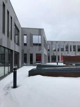 Kontorbygg på taket Sirkus shopping