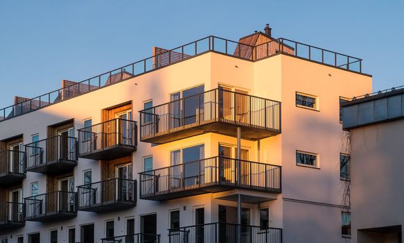 Fagerborggata. Påbygg på eksisterende boliger. Foto: T.Lauluten