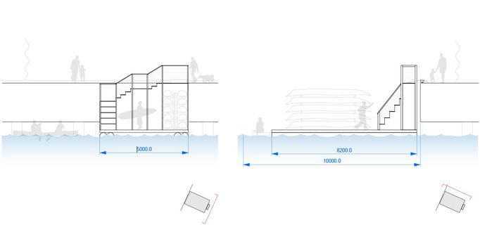 Flyttebrygger på Bjørvika