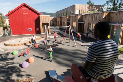 Den Røde Skolen, Skien Foto: Dag Jensen
