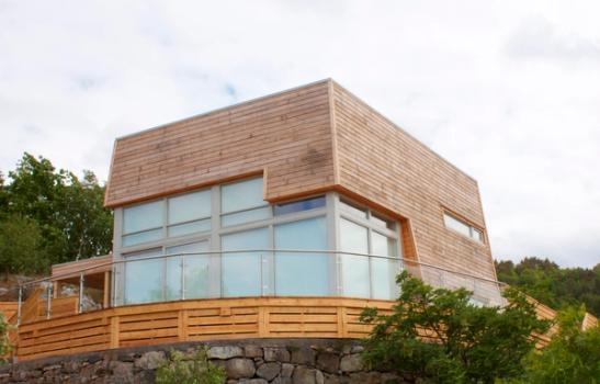 Hytte tegnet av Hans Jørgen