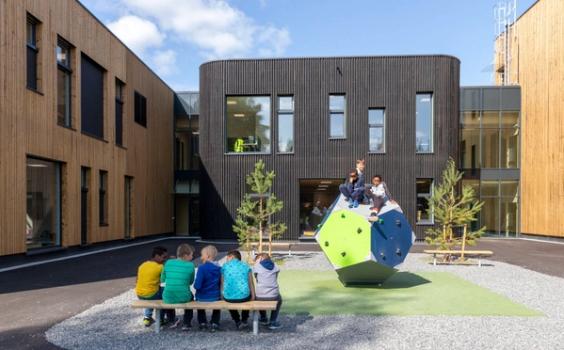 Flesberg 1-10 skole, Lampeland 