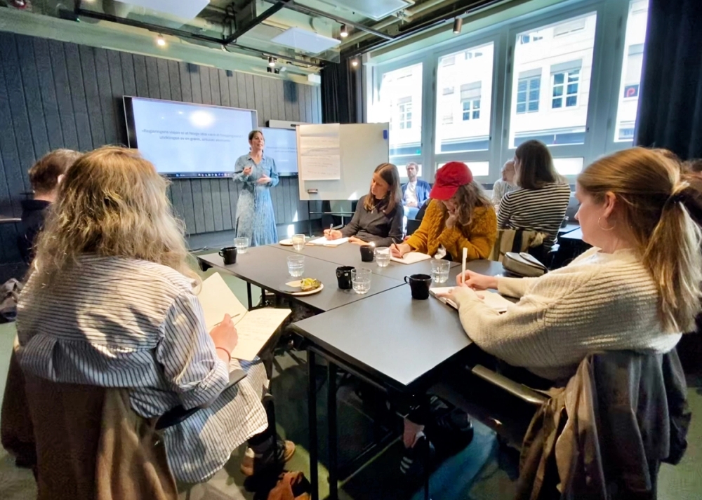 Fra et tidligere bærekraftkurs