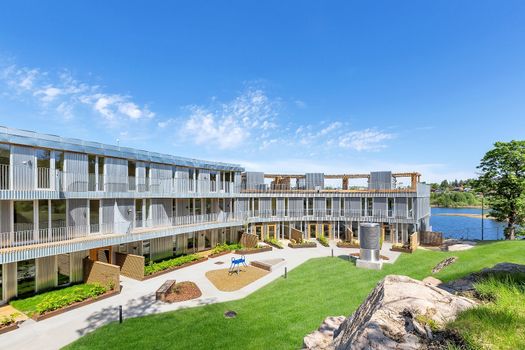 Hjørnebygget i Heggedal