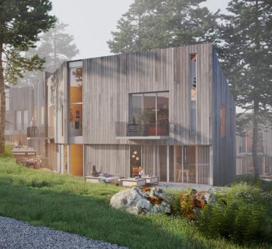 Furukollen boliger i Skedsmo (LOF Arkitekter)