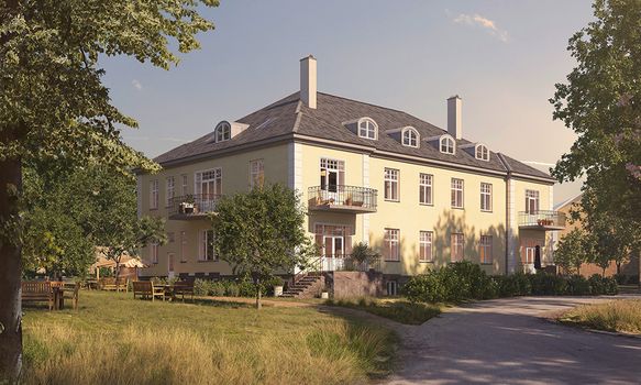 Reservelegeboligen - tilbakeføring av kontorbygg til bolig