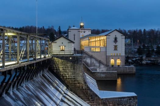 LPO arkitekter: Rånåsfoss III, ombygging av kraftstasjon