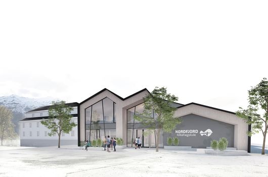 Nordfjord Folkehøgskule, Nytt tilbygg og ombygging