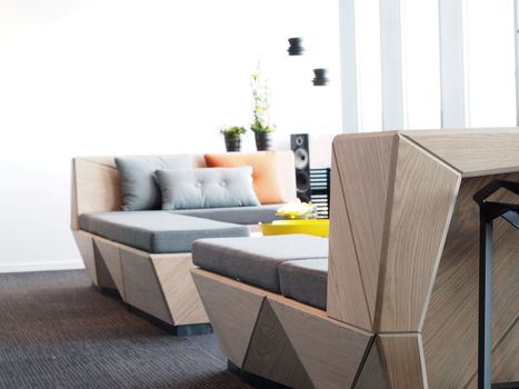 Møbler til fellesområde hos Poweroffice i Bodø